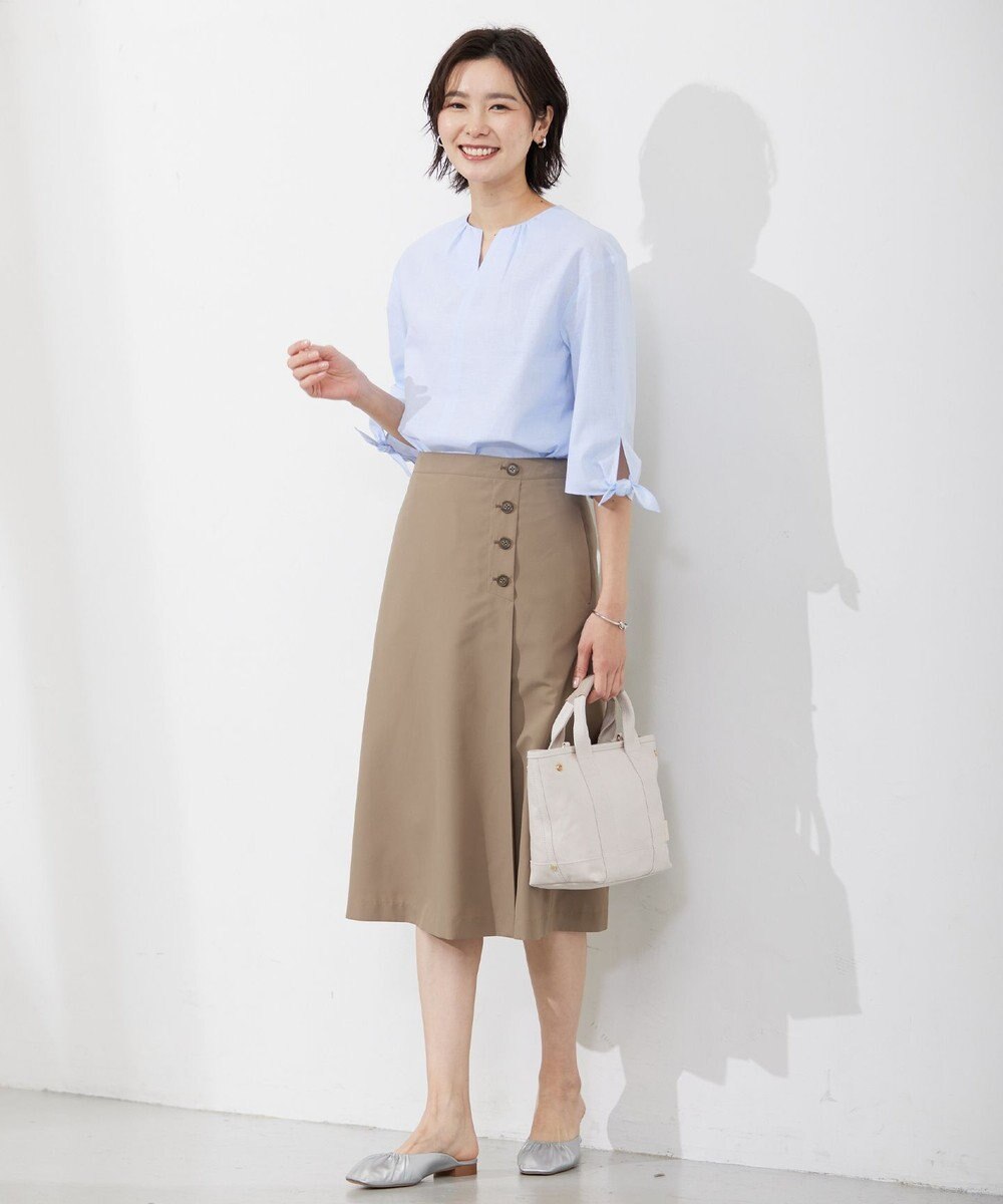 J.PRESS LADIES 【洗える・撥水】 Minotechライトタフタ スカート 