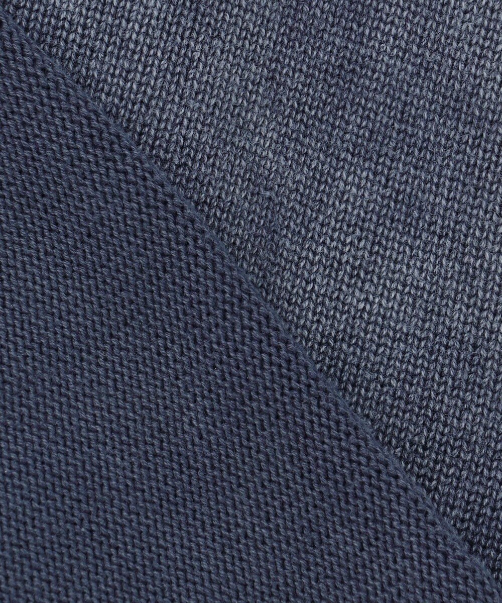 J.PRESS YORK STREET 【UNISEX】ピグメントコットン ガンジーニット 