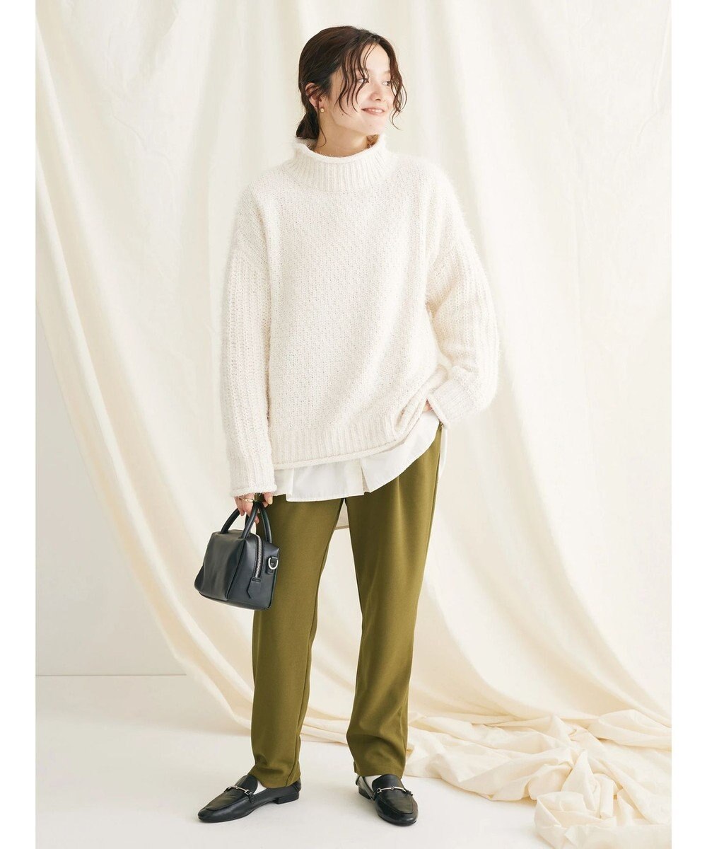 CRAFT STANDARD BOUTIQUE バスケットモールスタンドネックプルオーバー 