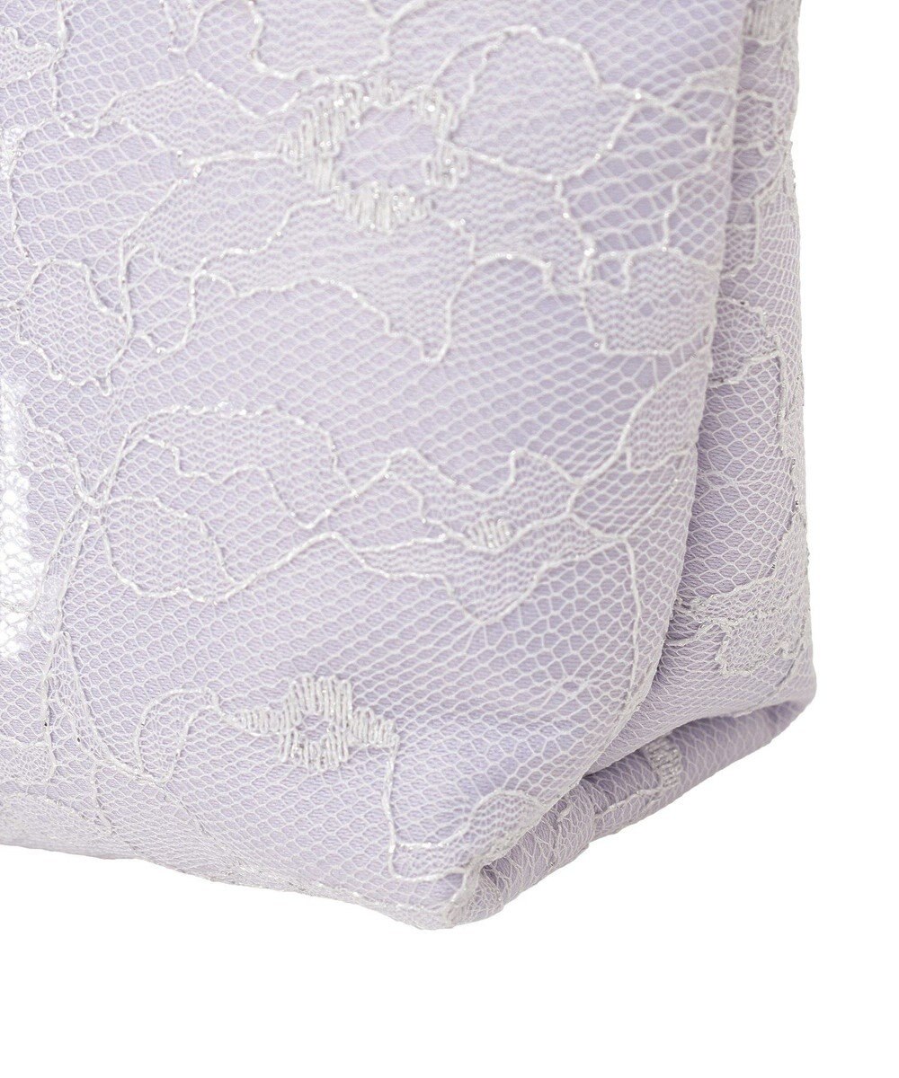 Maison de FLEUR ブルーマニアリボンポーチ 