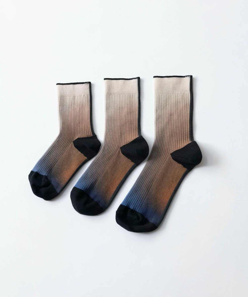 TRICOTE GRADATION LINK SOCKS／グラデーションリンクソックス 