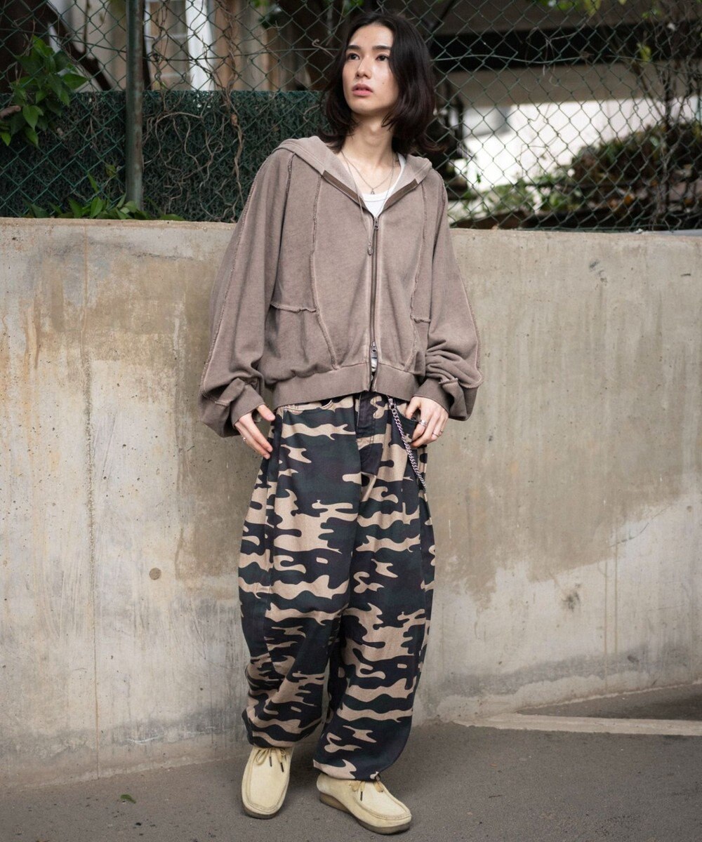 WEGO チェーン付きバルーンパンツ 