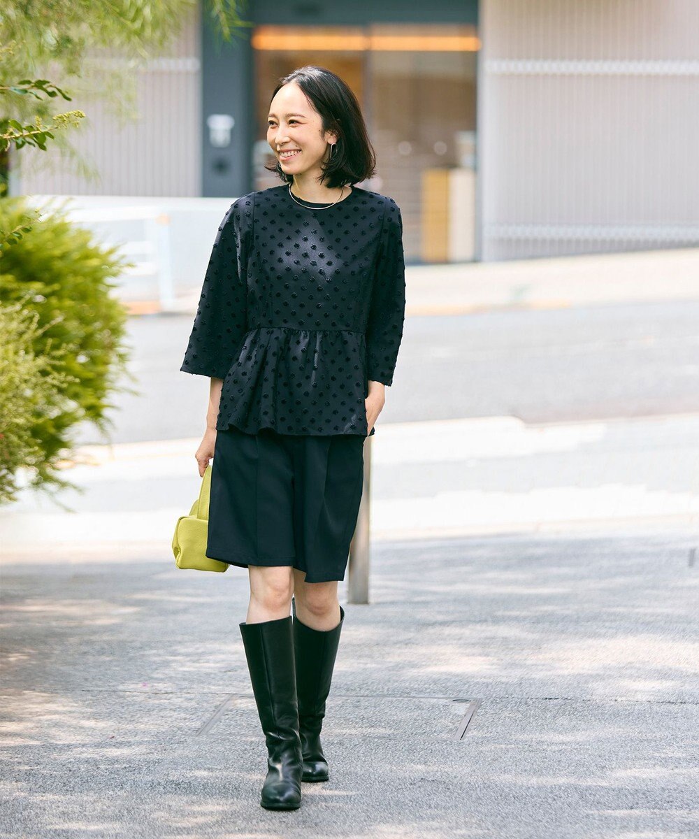 #Newans ストレートシルエットハーフパンツ 