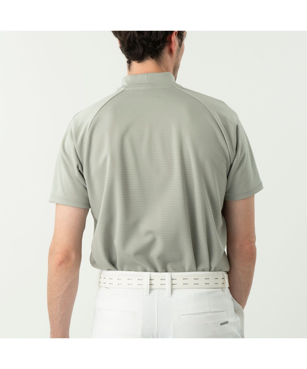 ZERO HALLIBURTON ボーダーモックネックTシャツ ZHG-M6S5b 85190 