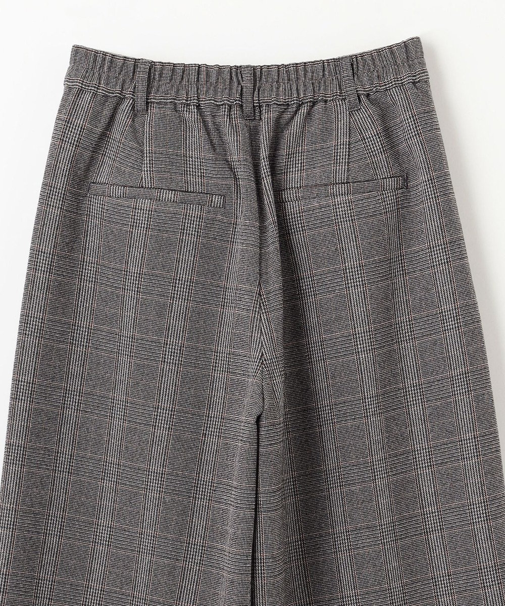 ANY 【洗濯機可/ウエストゴム】ウーリッシュ２タックワイドパンツ 