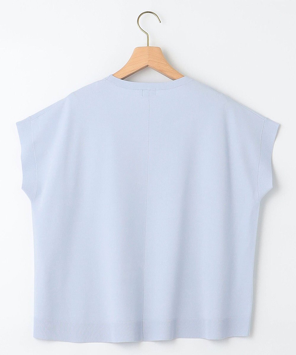 組曲 【WEB限定】Tシャツライク サマーニット 