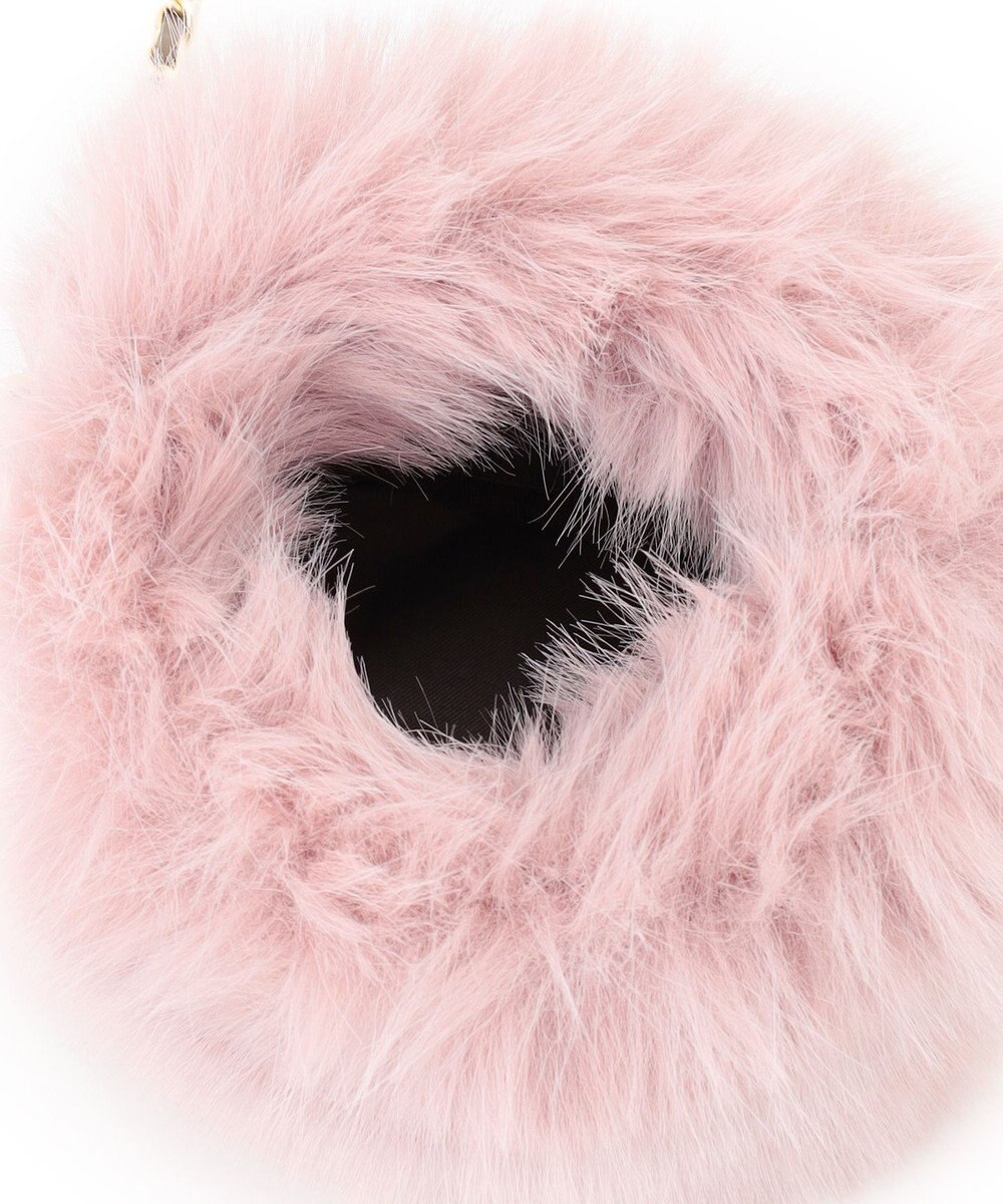 23区 【見上愛さん着用】フェイクファー チャーム バッグ 