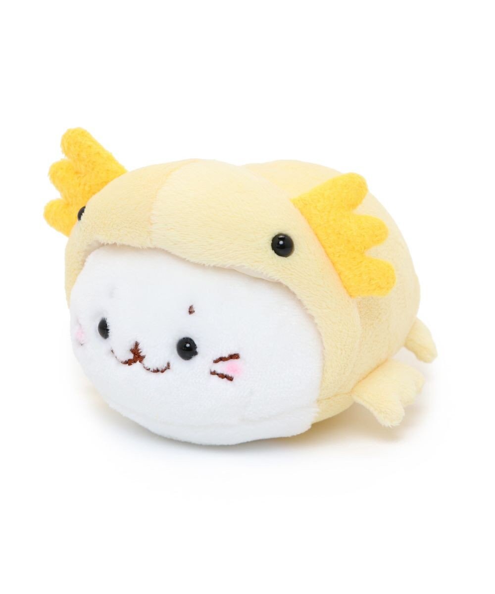 しろたん 黄色 ウーパールーパー プチマスコット 16cm ちびマスコット ミニマスコット マスコット ぬいぐるみ ウーパールーパー あざらし アザラシ かわいい キャラクター マザーガーデン Mother Garden ファッション通販 公式通販 オンワード クローゼット