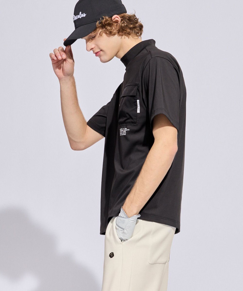 PW CIRCULUS 【MEN】ポケットモックネック ゴルフ 