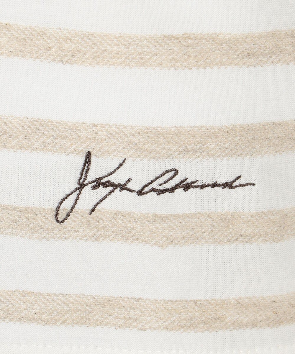 JOSEPH ABBOUD MOUNTAIN 【SPACE】OGリネンボーダー Tシャツ 