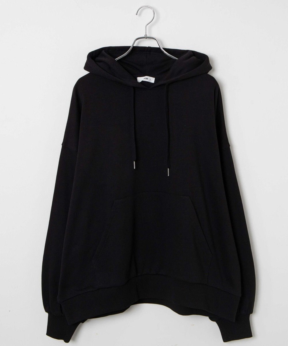 WEGO 【SCHOOLITEM】ルーズフィットプルパーカー 