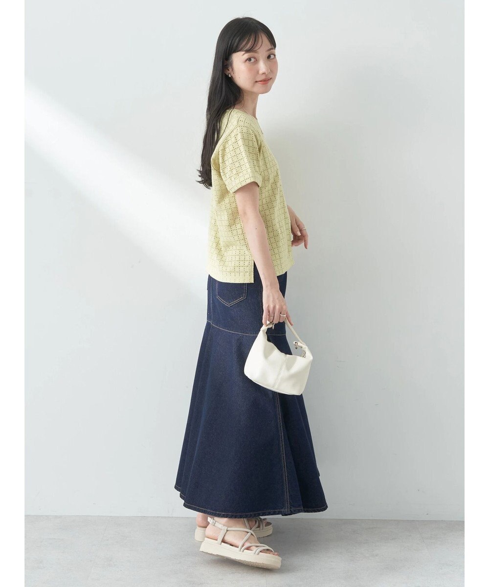 earth music&ecology ジャガードレースプルオーバー 