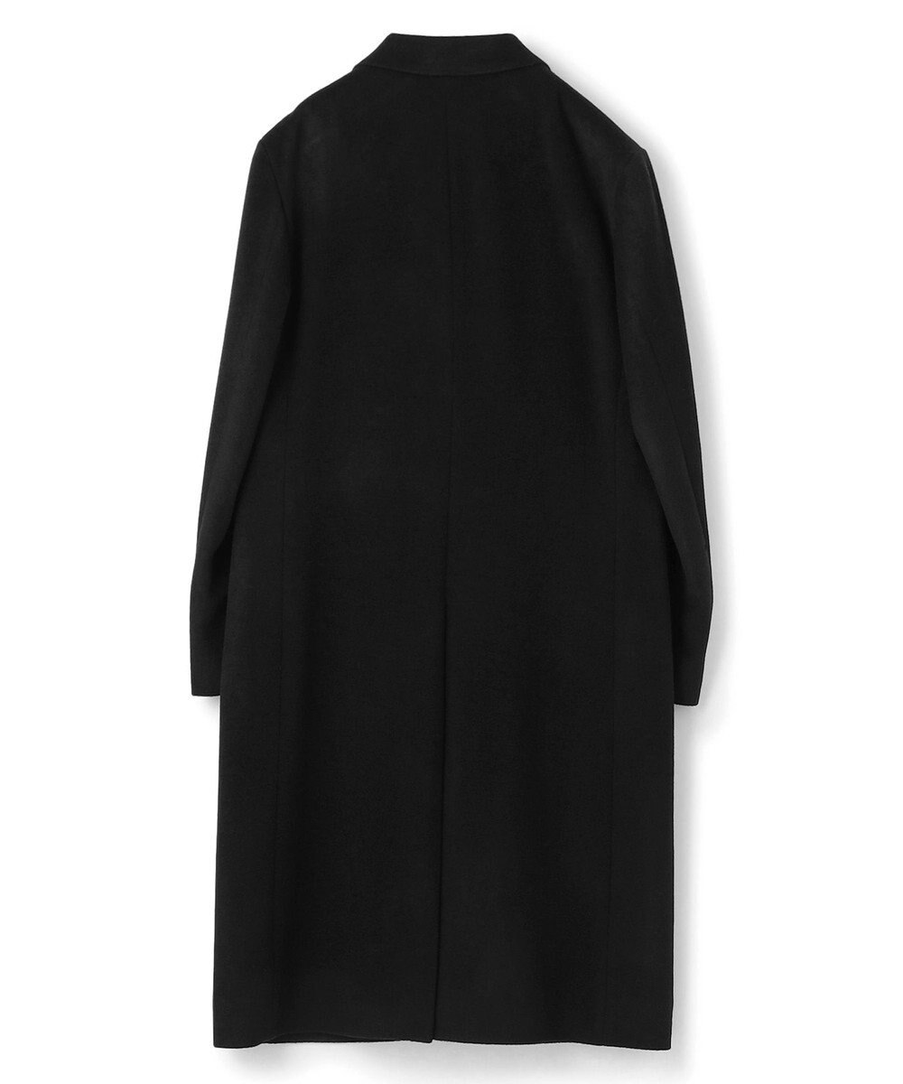 JOSEPH HOMME グロッシーウール 　チェスターコート　＜裏地：フォトコラージュプリント＞ 