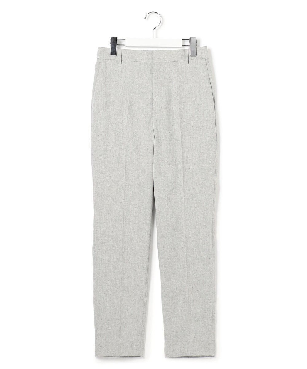 23区 【先行予約】アイアスマットストレッチ テーパード パンツ 