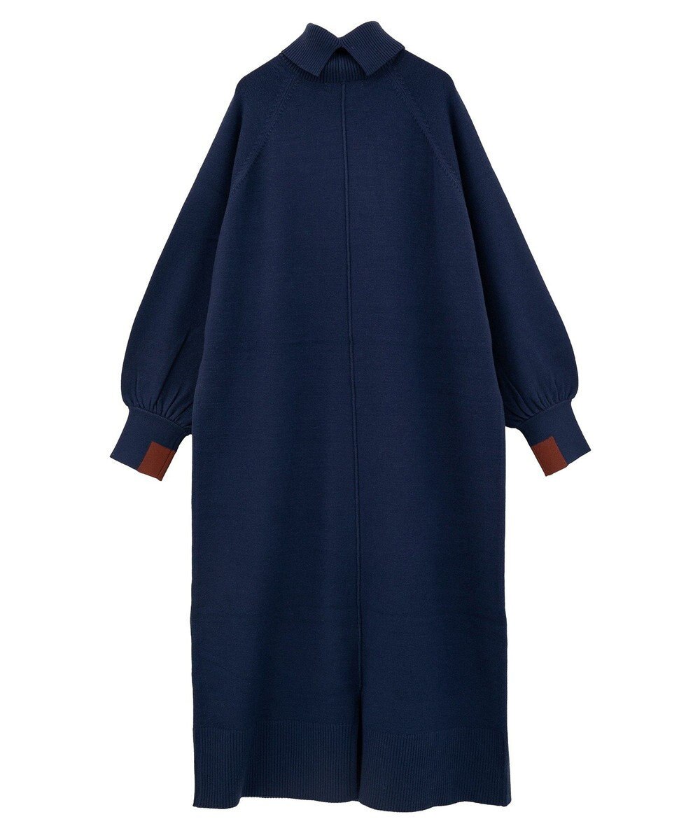 AMERICAN HOLIC バイパチモックネックニットワンピース 