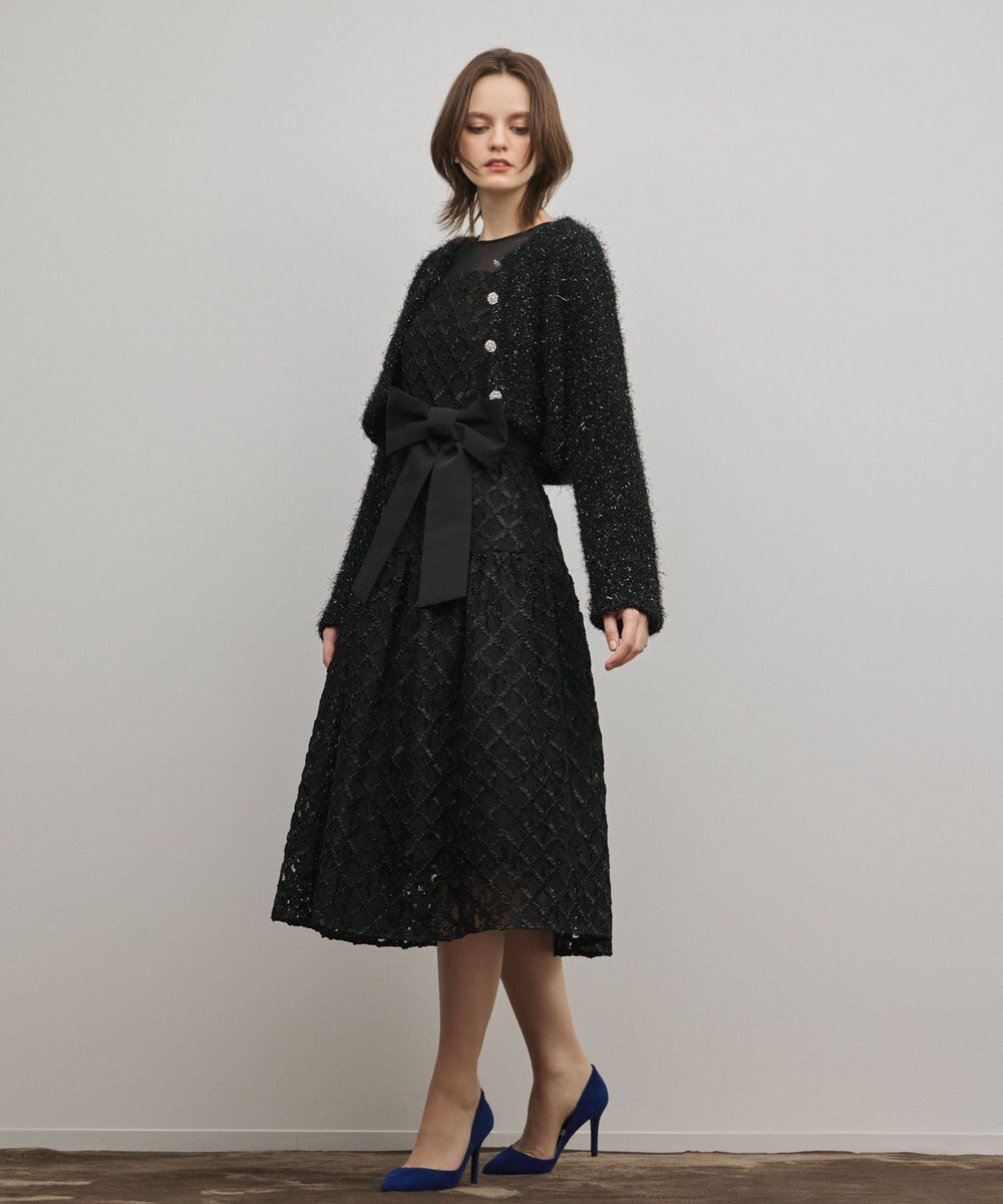 GRACE CONTINENTAL フェザーショートボレロ 