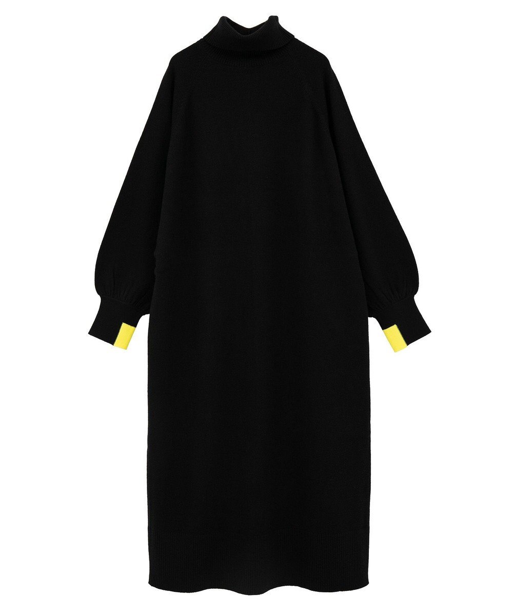 AMERICAN HOLIC バイパチモックネックニットワンピース 