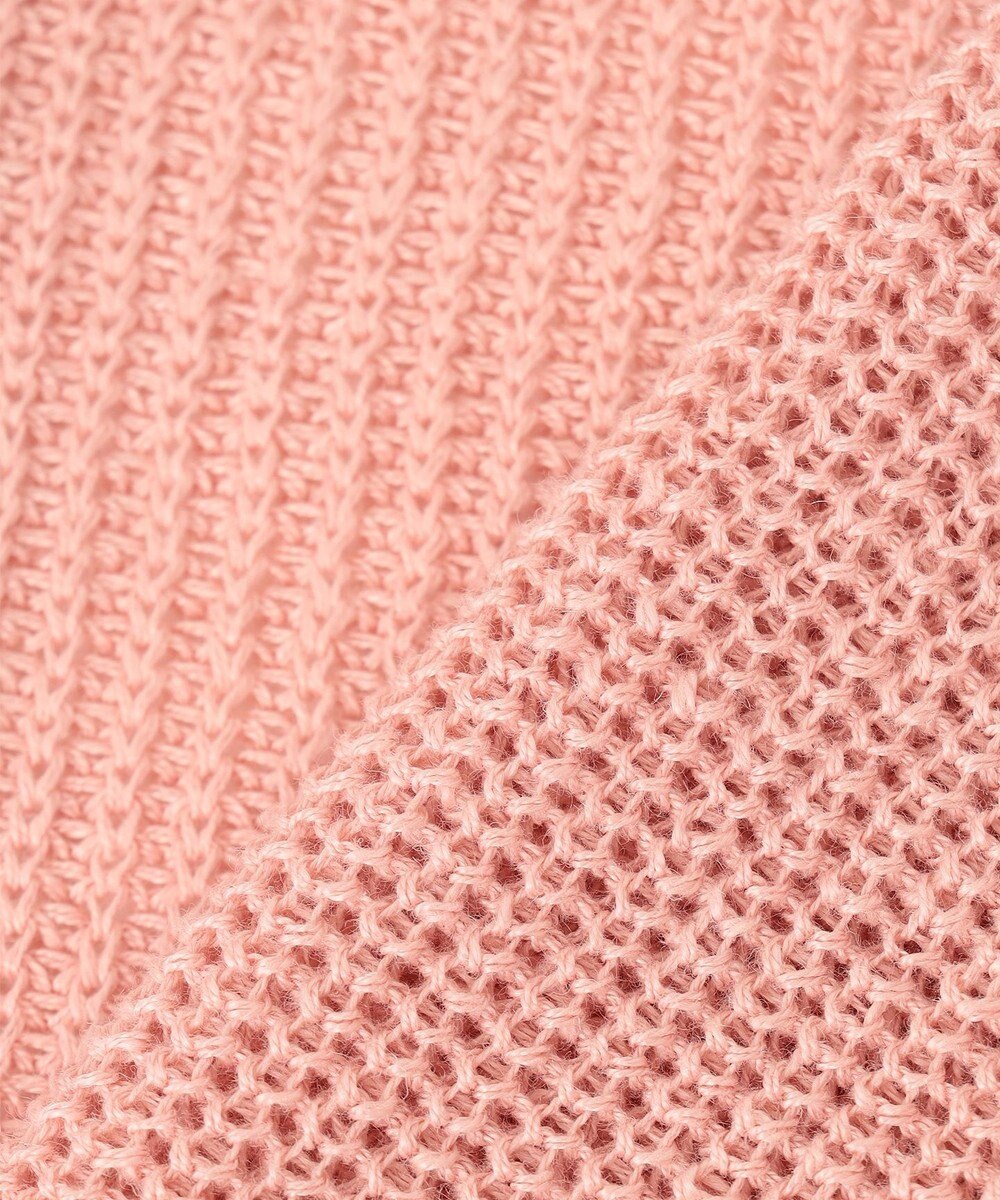 自由区 S 【WEB限定カラーあり・洗える】リネンミドルゲージニット カーディガン 