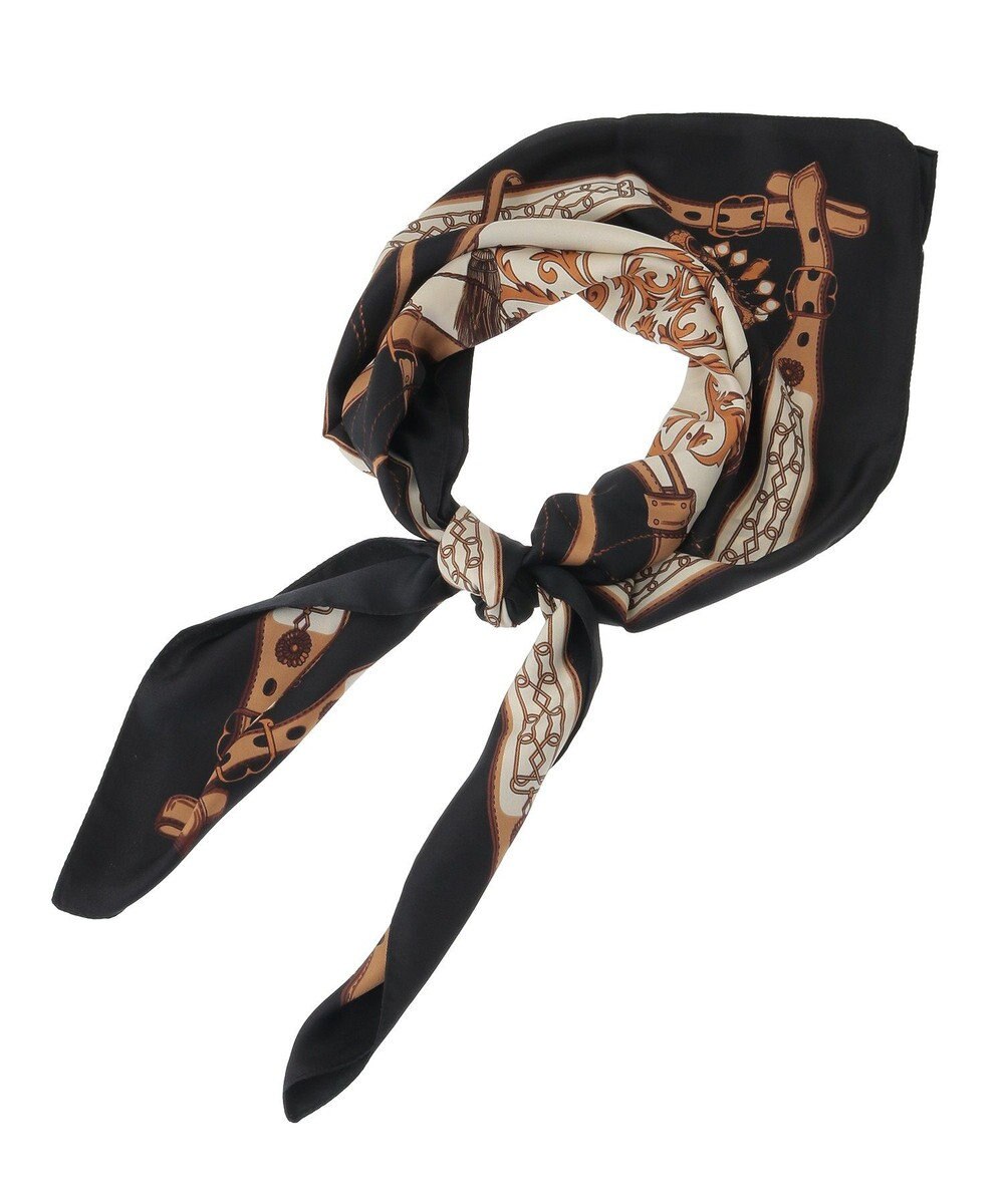 Green Parks ・ベルトタッセルスカーフ　９０×９０ 