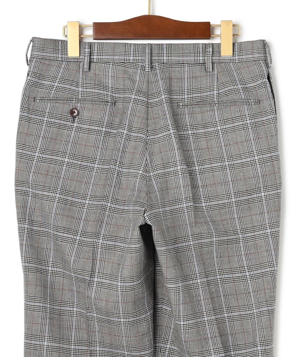 J.PRESS MEN 【ストレッチ / 洗える】トリートメントウールアメリカンチェック スラックス 