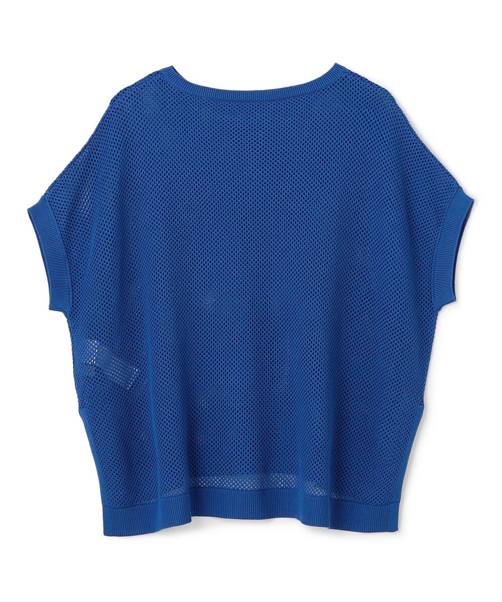 UNFILO L メッシュ ハーフスリーブ ニット 