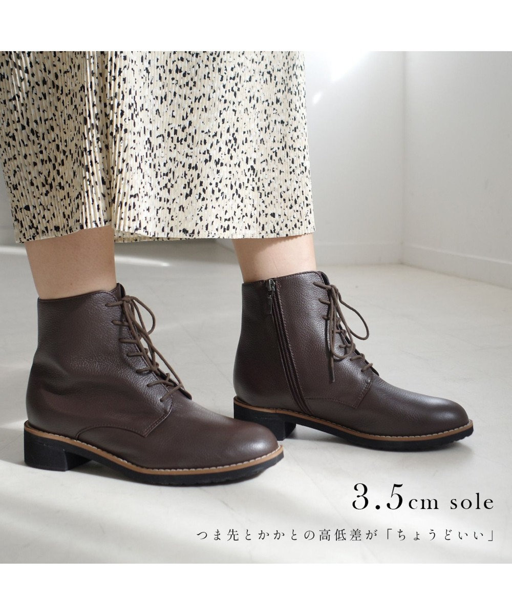 Pointer 本革レースアップブーツ 