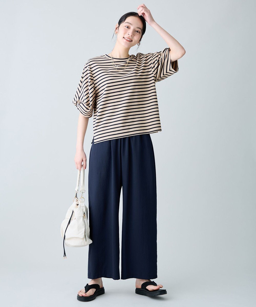 ANY 楽映えストレートパンツ 