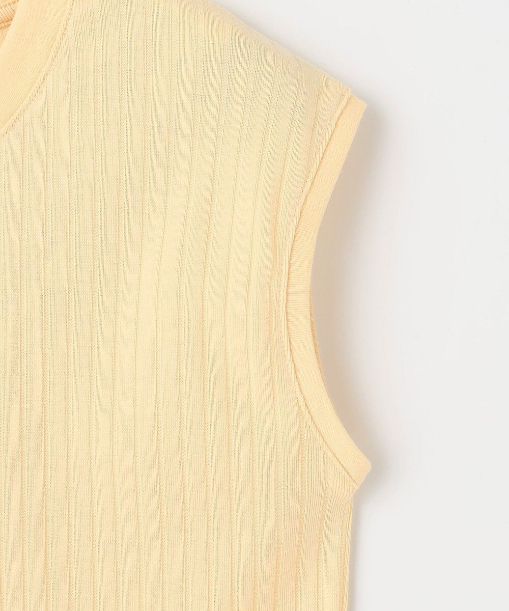 ANY L 【洗濯機可/接触冷感/UVカット】汗ジミ防止テレコノースリーブプルオーバー 