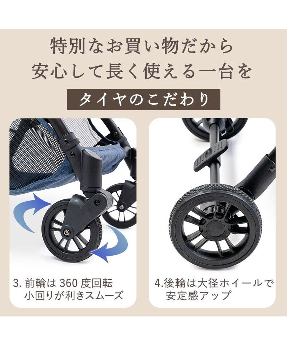 PET PARADISE smooca ネオ ワンロック ペットカート《デニム調》 