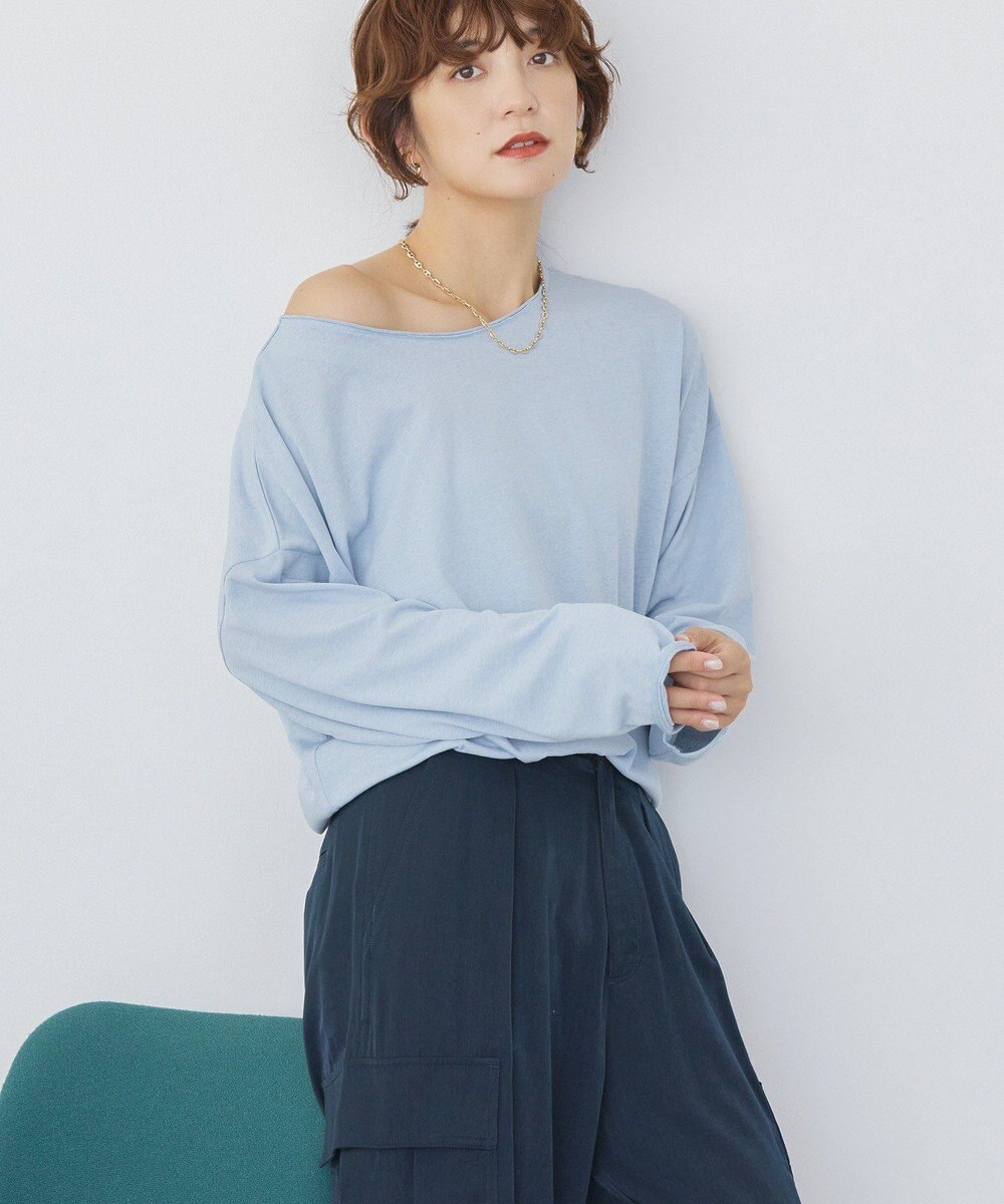 AMERICAN HOLIC スラブ天竺シアープルオーバー 