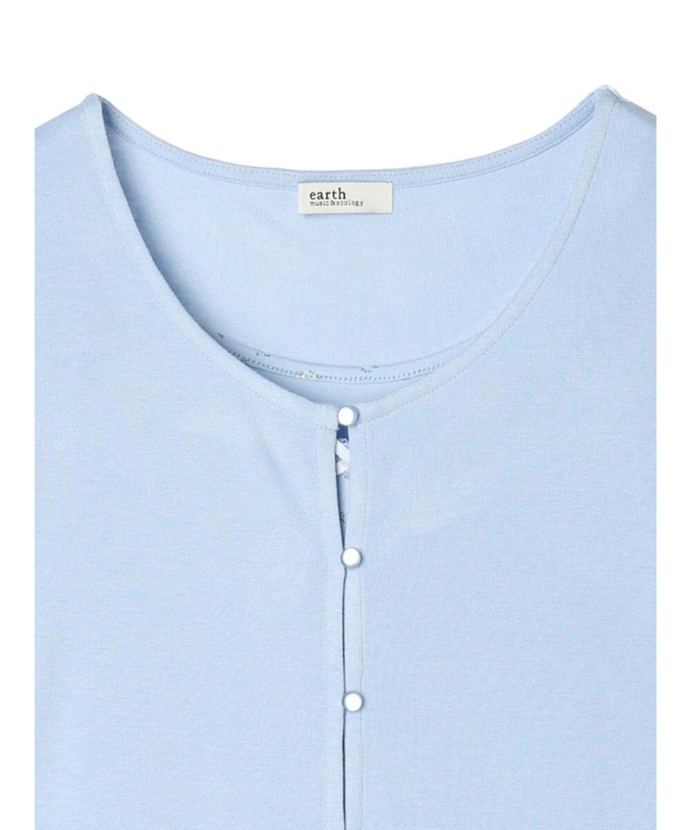 earth music&ecology ＳＥＴ２点カーディガン＋フラワーキャミ 