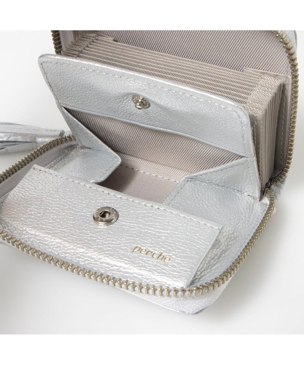 UNBILLION ペルケ perche / カラーコンビジャバラ・カードウォレット 