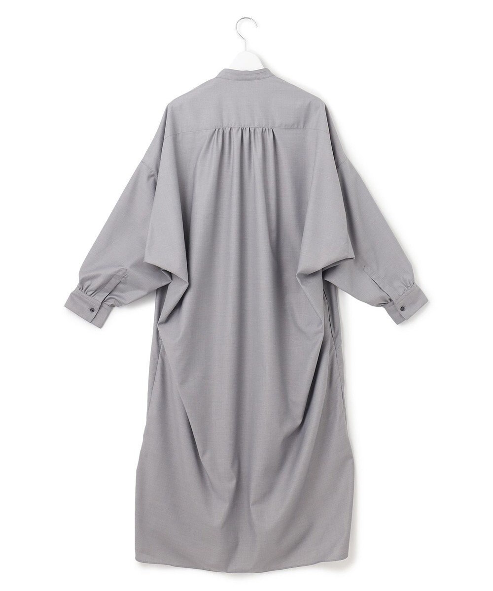 J.PRESS YORK STREET 【WOMEN】バックドレープ シャツワンピース 