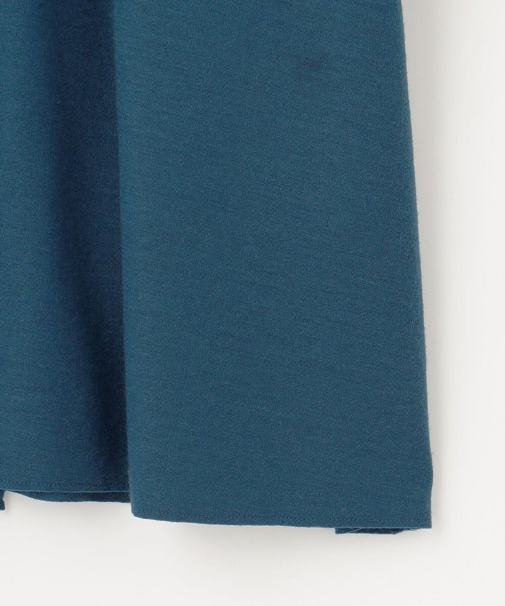 自由区 【洗える】ウールニットコンビジャージー ライトアウター 