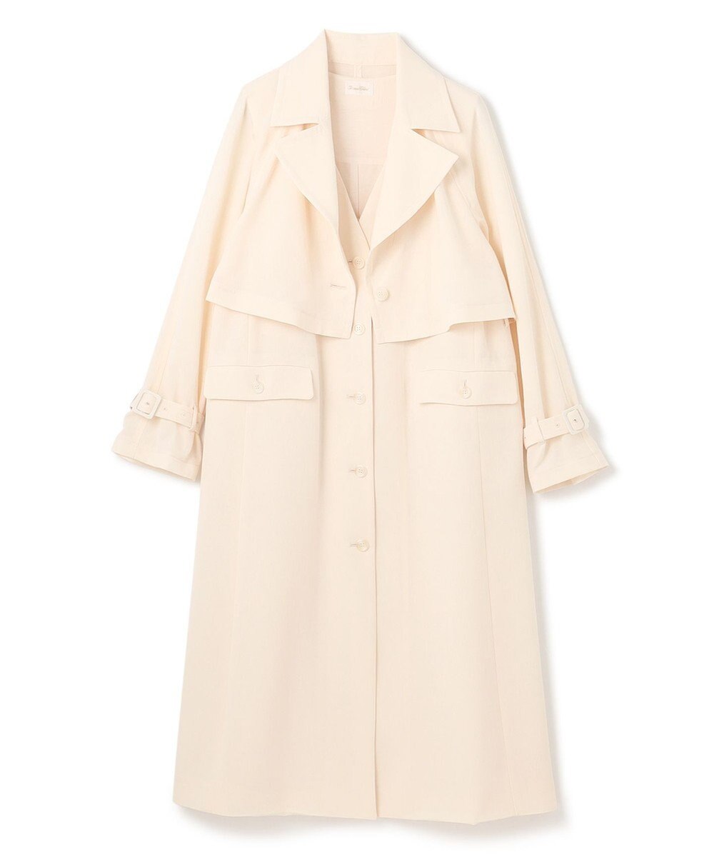 GRACE CONTINENTAL ストレッチスラブ3WAYコート 