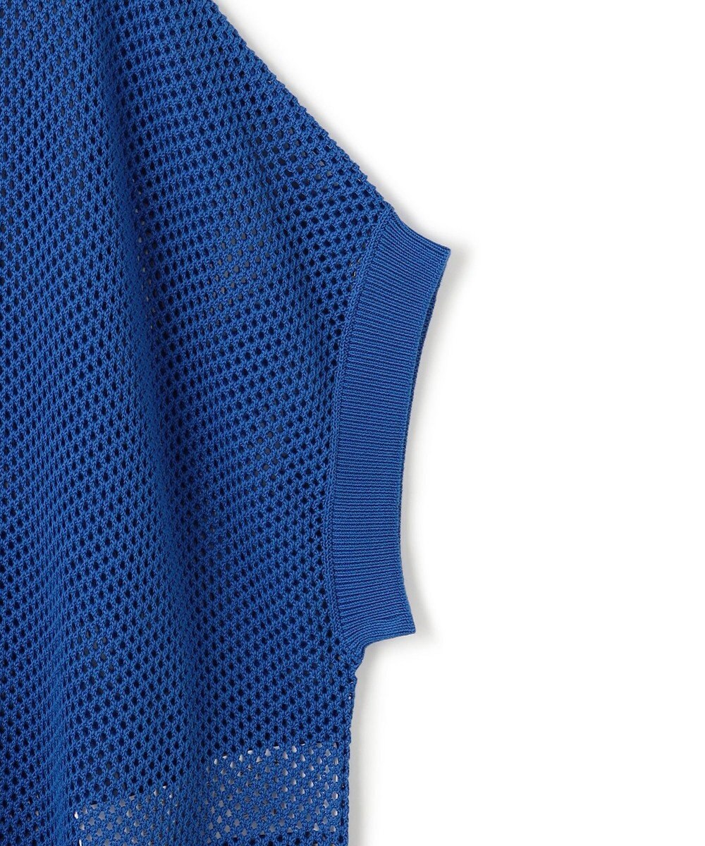 UNFILO L メッシュ ハーフスリーブ ニット 