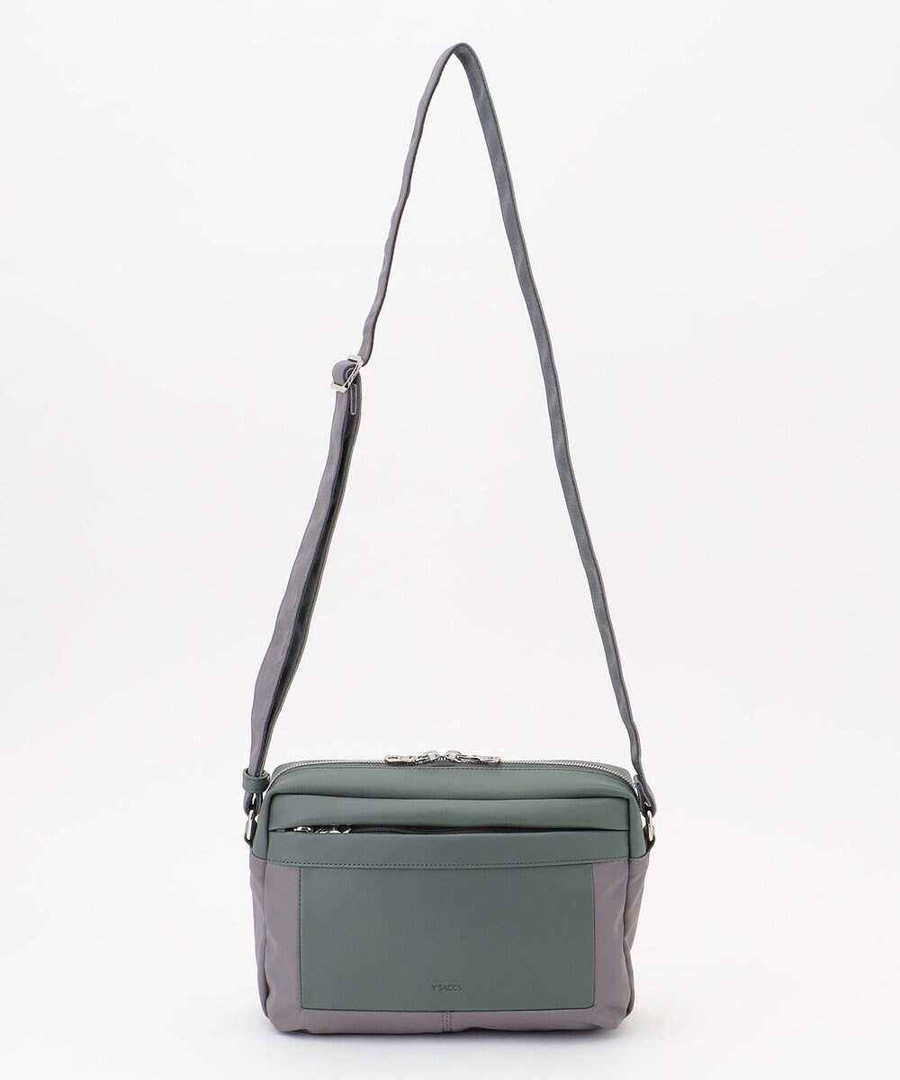 Y'SACCS ブロックモチーフショルダー 