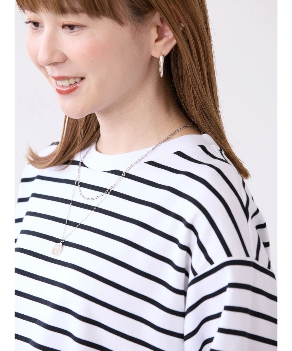 AMERICAN HOLIC 抗菌防臭＋ＵＶカット裾ラウンドカットチュニック 