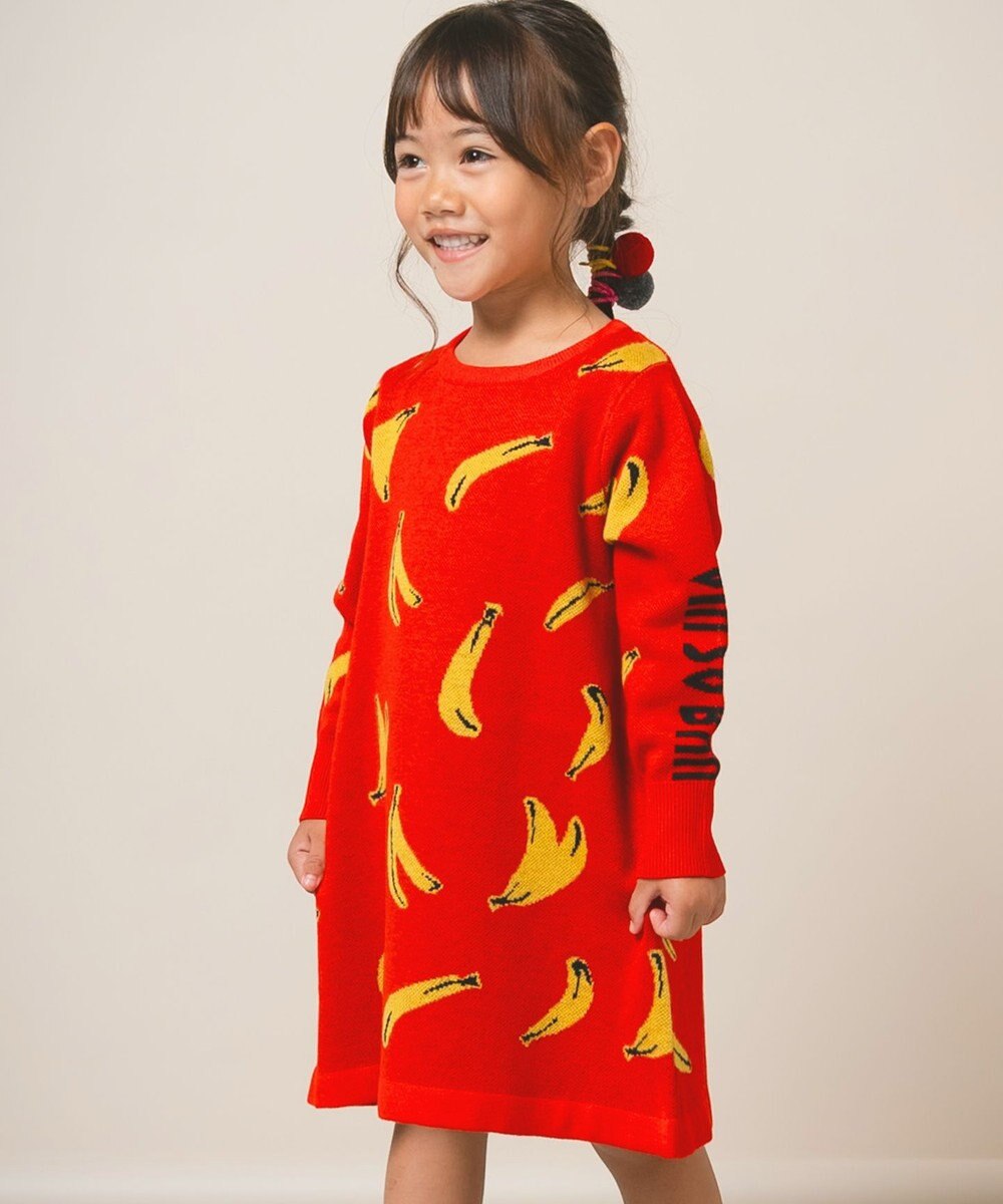 ami amie バナナワンピース85cm～130cm 