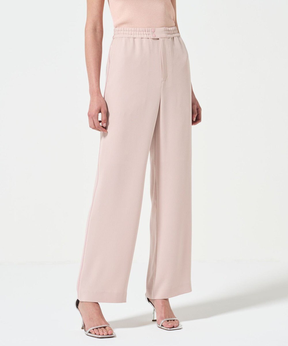 GRACE CONTINENTAL サイドラインイージーパンツ 