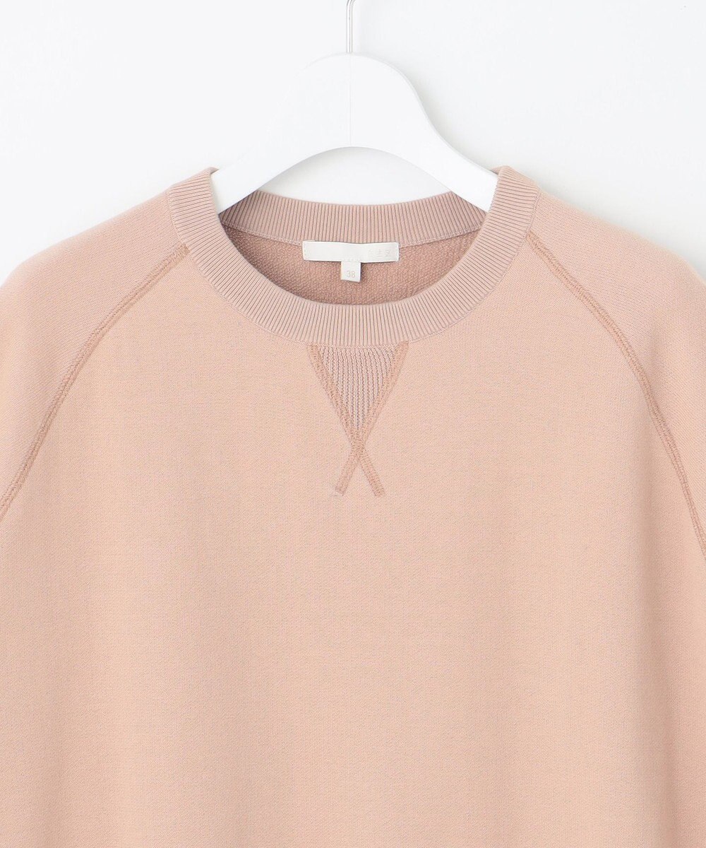 自由区 【洗える】コットンループバックスウェット ニット 