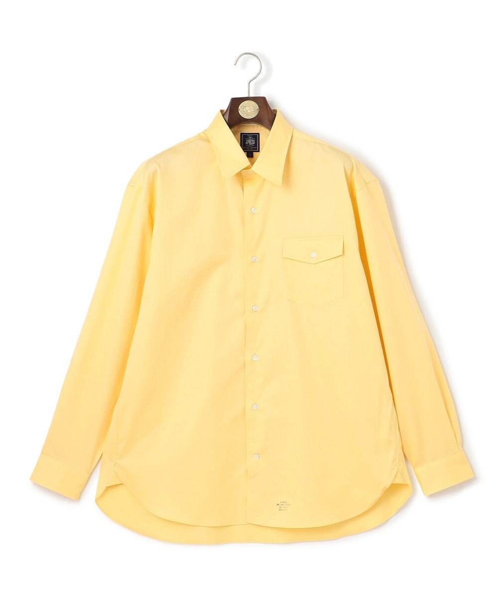J.PRESS MEN 【J.PRESS ORIGINALS】Finx Cotton Twill Baggy Fit Shirt 