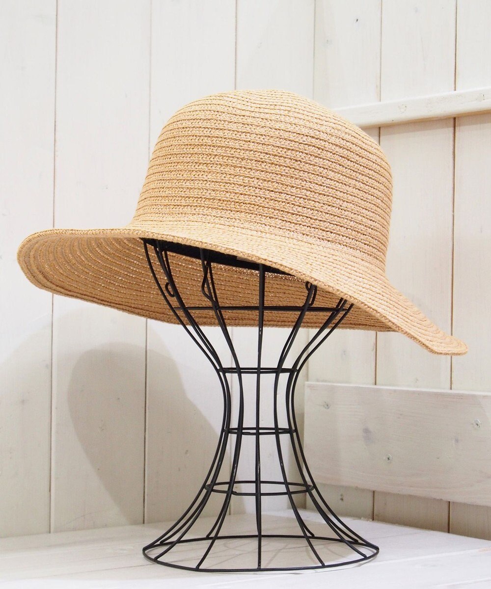 石田製帽 美濃和紙 × コットンブレード ウォッシャブルクロッシェ ハット 