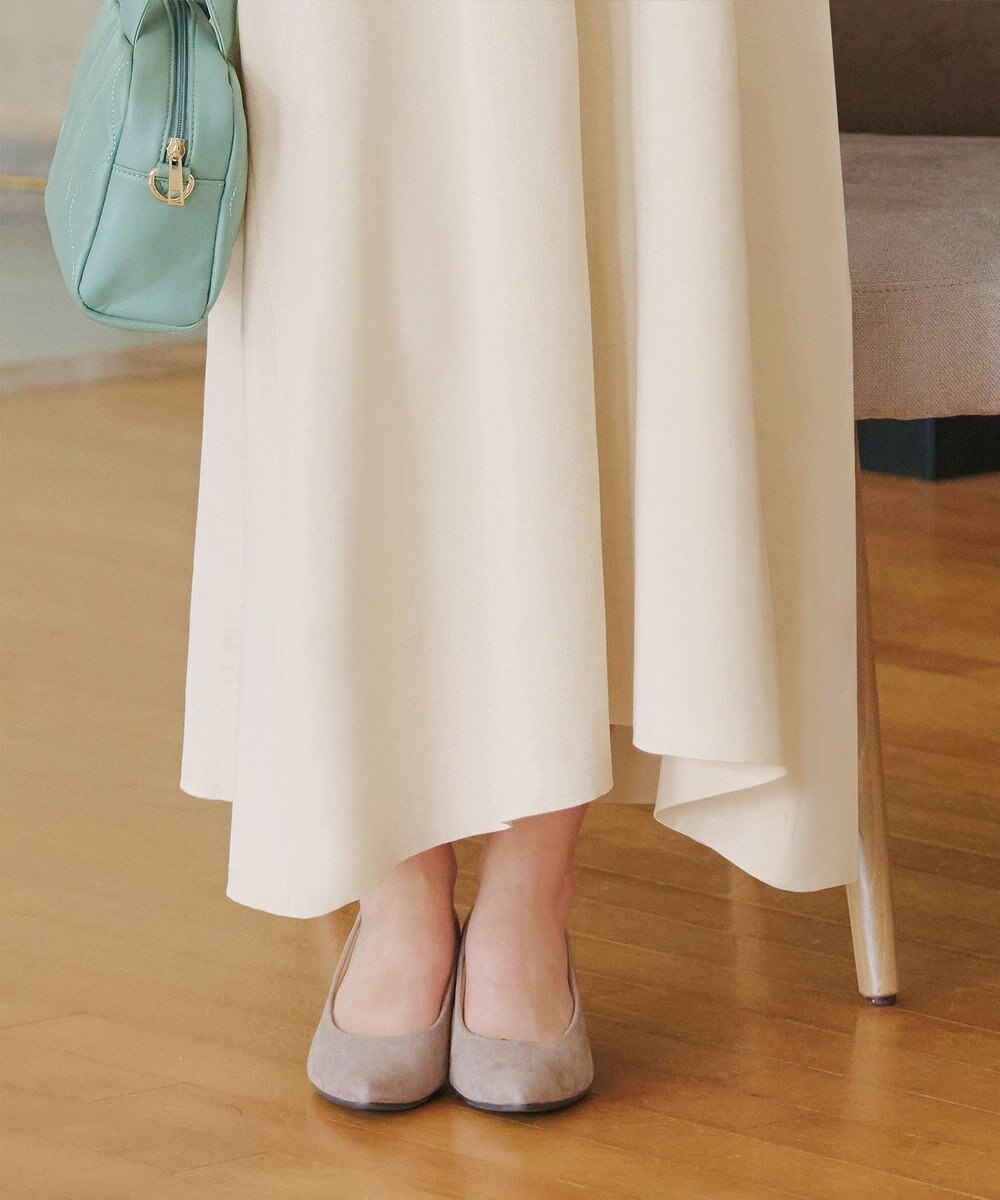 Tiaclasse 【洗える】スポンジニットジャンスカ 