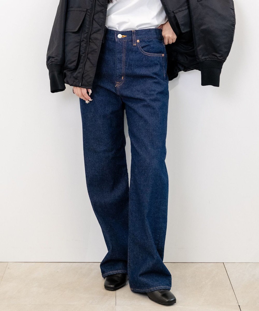 caqu sagging baggy ワイドシルエットデニム 