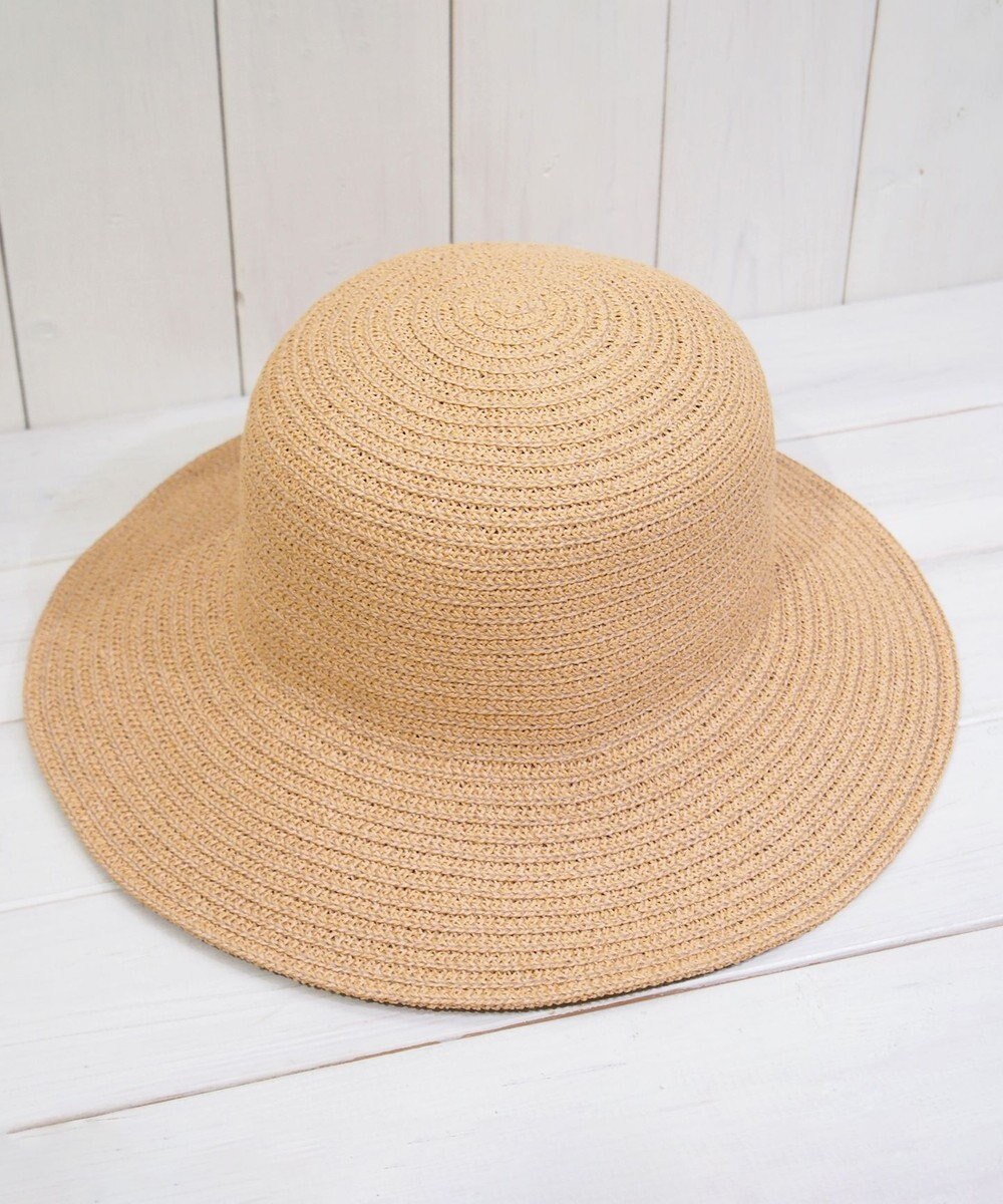 石田製帽 美濃和紙 × コットンブレード ウォッシャブルクロッシェ ハット 