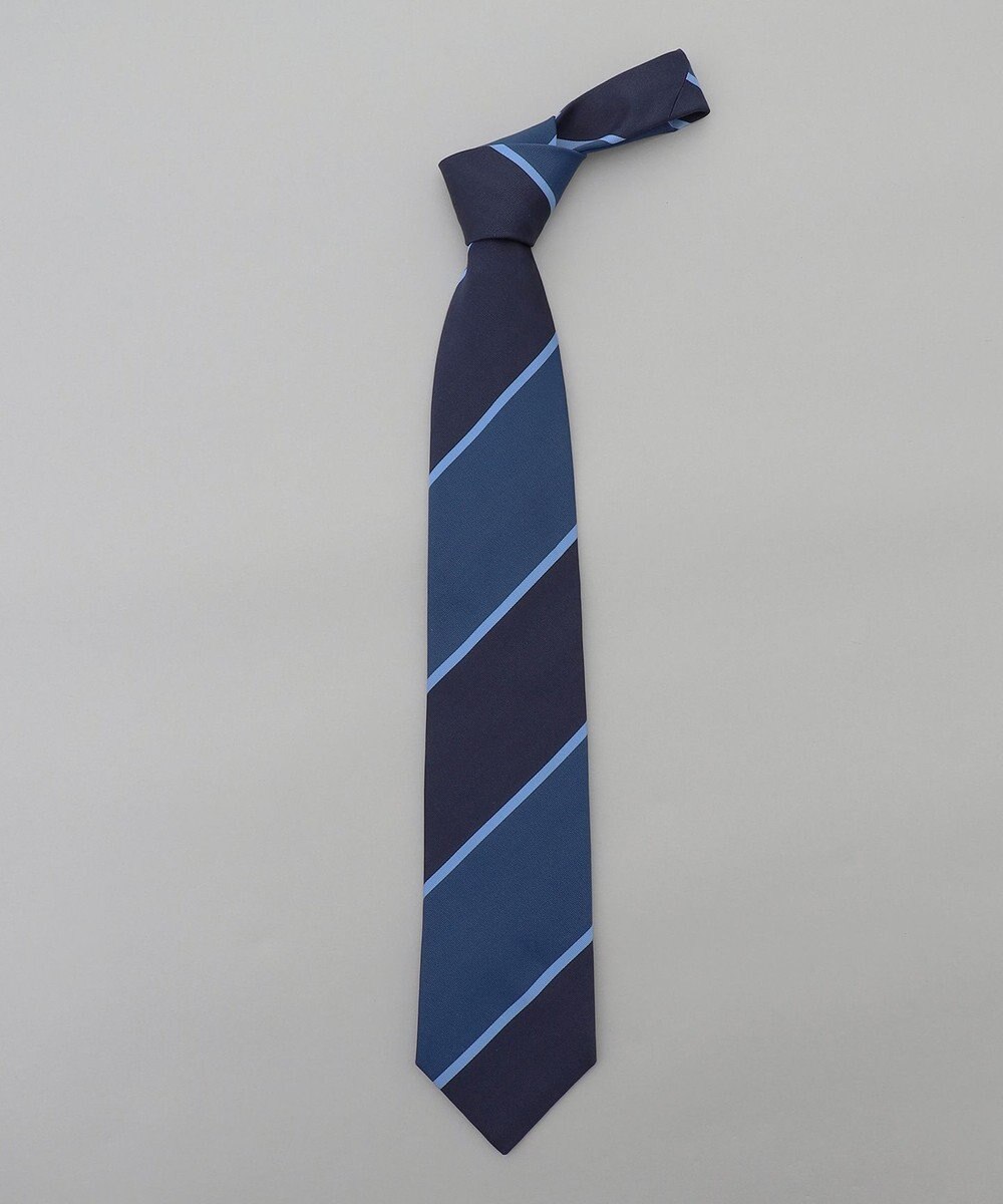 GOTAIRIKU GOTAIRIKU別注【MANTERO SETA/マンテロ・セタ】ネクタイ_紺レジメンタル 