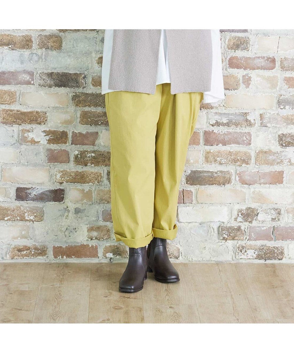 ing <ing>【WEB限定】【サスティナブルシリーズ】サイドゴアショートブーツ 