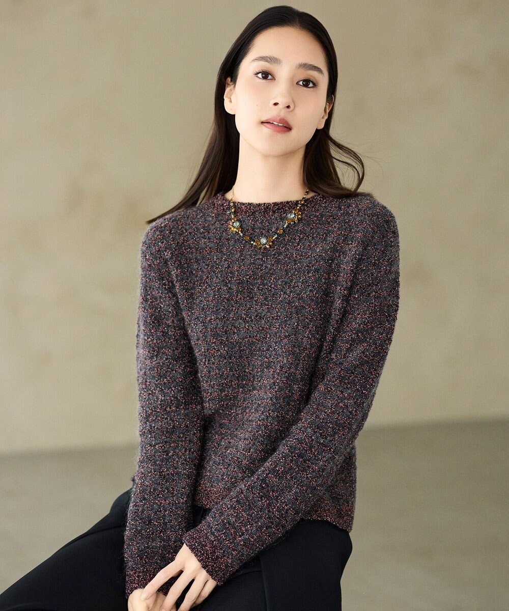 自由区 S ツイーディー ニット 