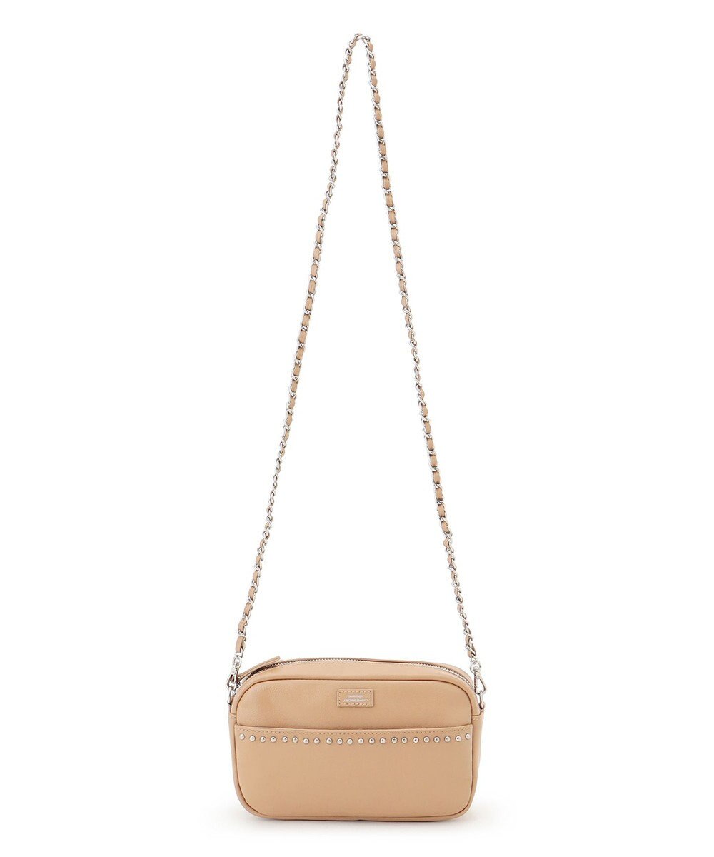 23区 レザー スタッズ ショルダーバッグ 